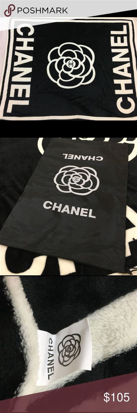 authentic Chanel blanket